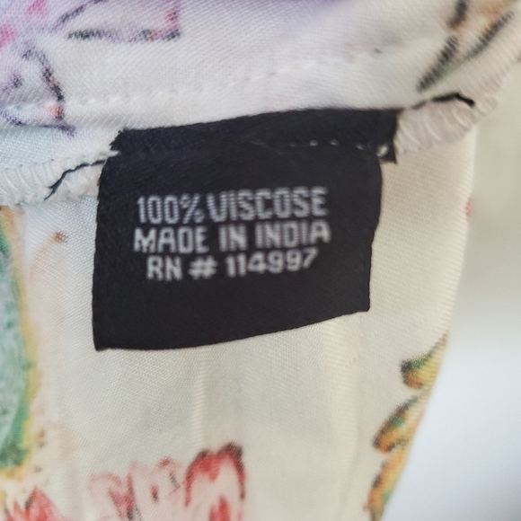 Tolani Elma Dress Floral Fringe Crochet - Picture 8 of 11